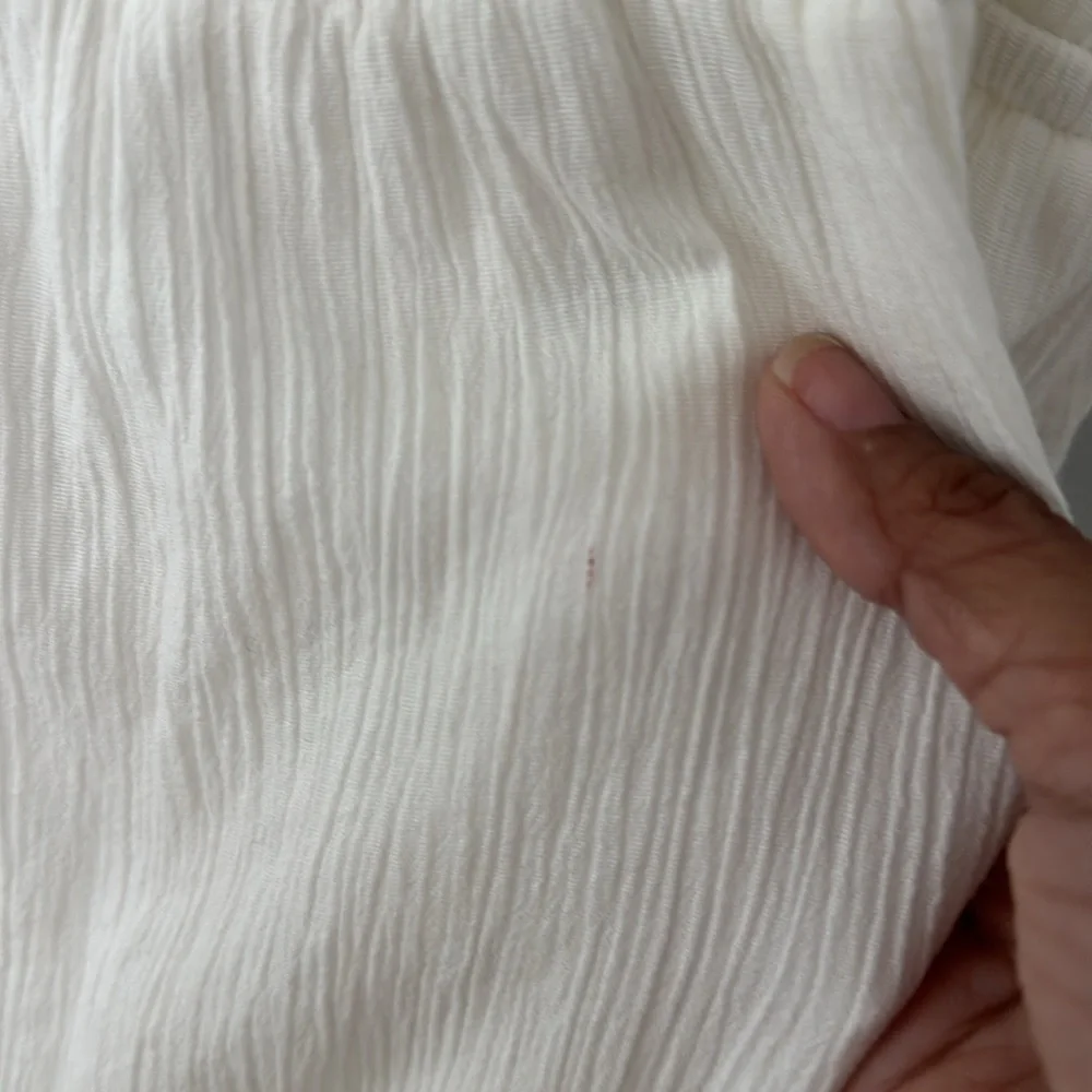 Aerie Women's White Button-Front Dress
Cottage Core Romantic Travel Size M - Picture 6 of 11